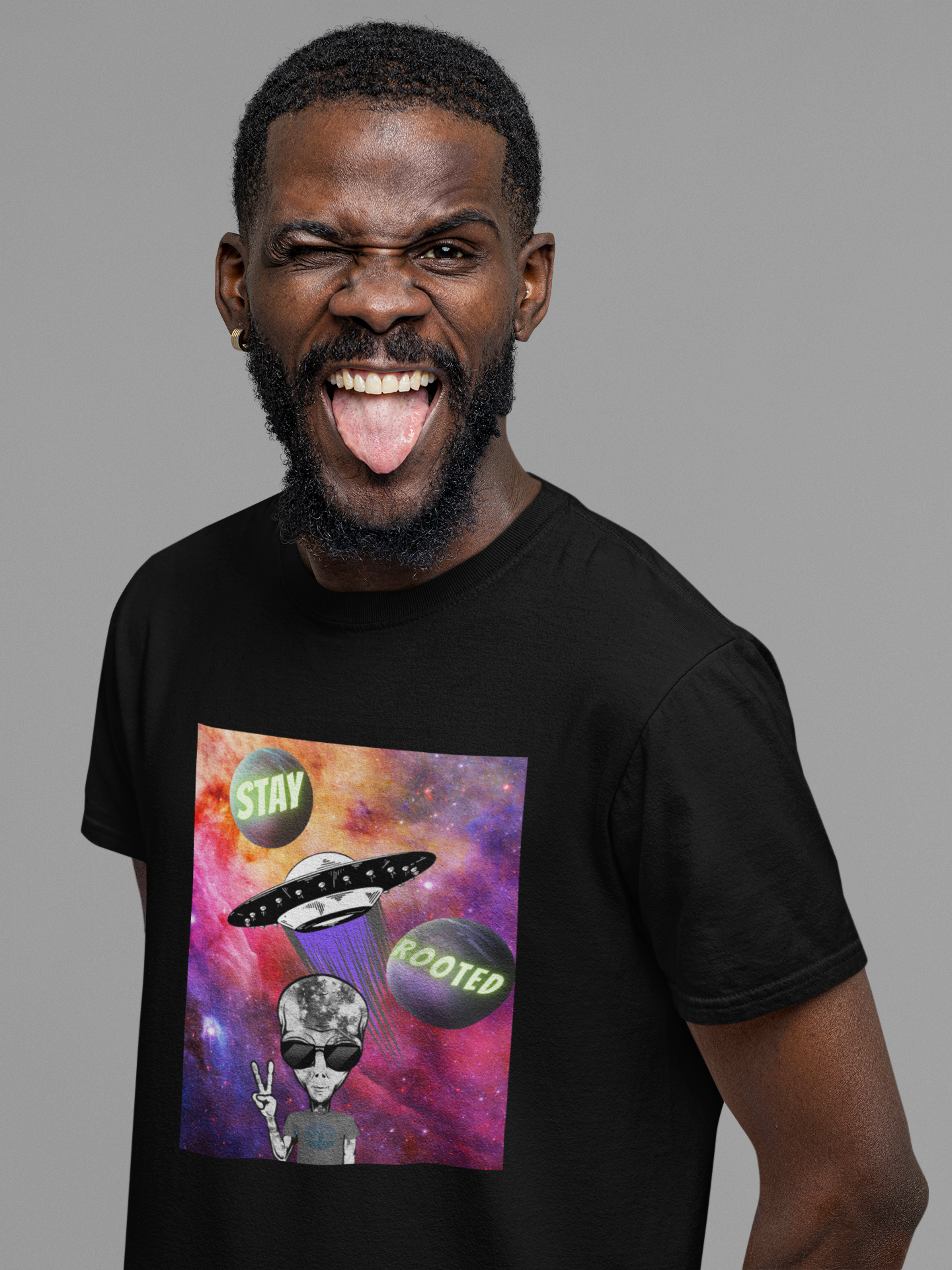 Stay Rooted (Alien Tee)