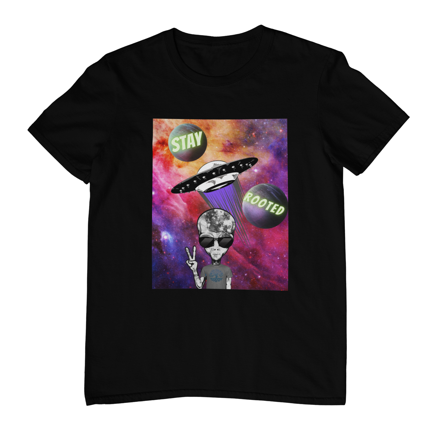 Stay Rooted (Alien Tee)