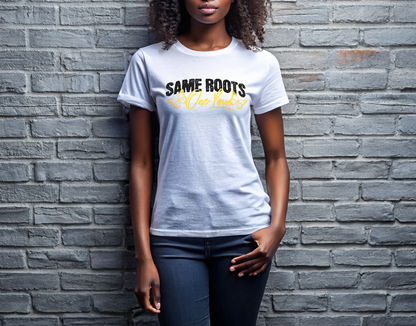 All Love Tee (White/Black/Gold)