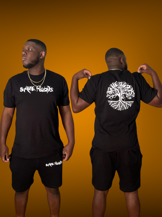 Rooted Short Set (Black)